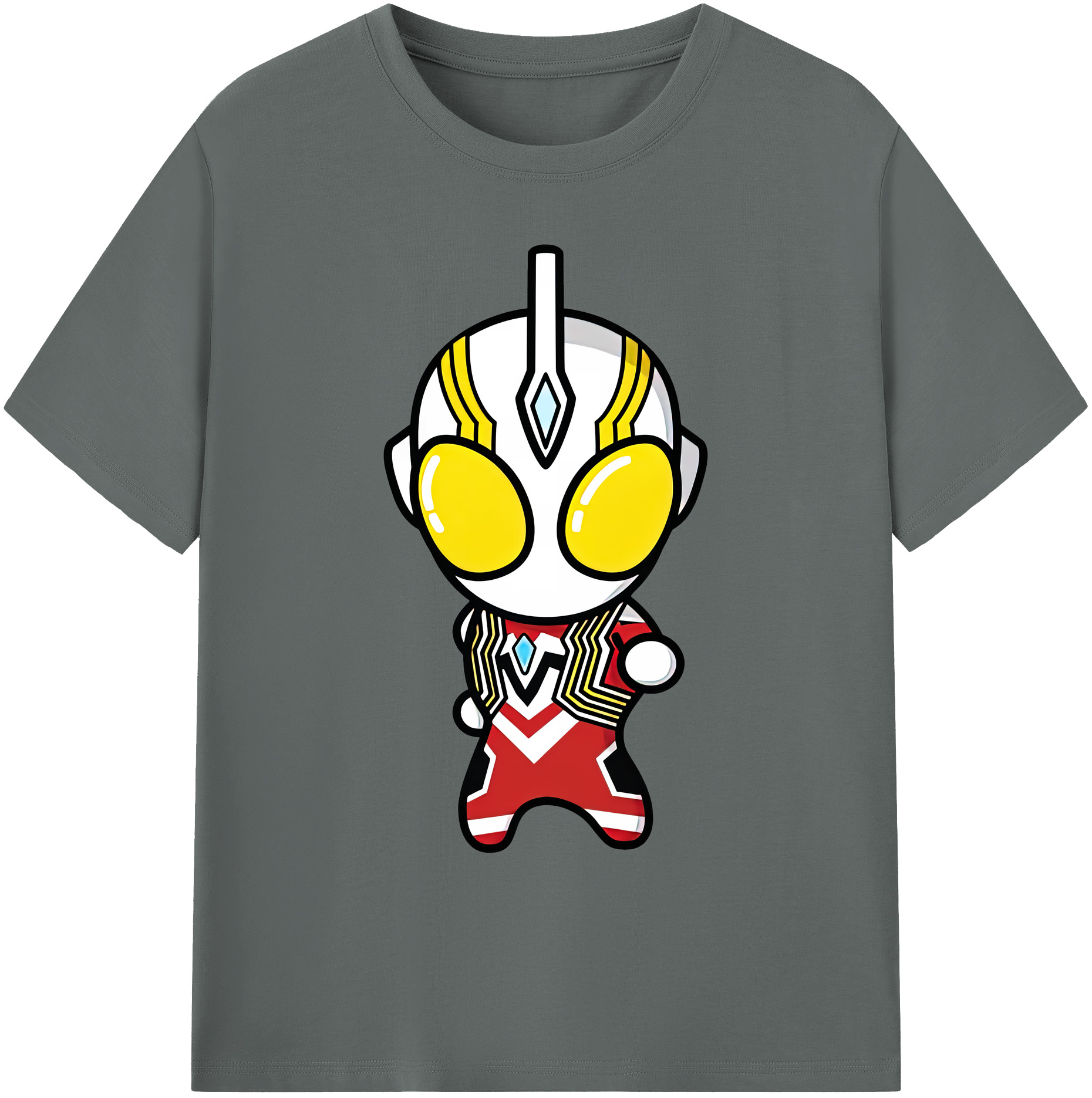 （画像用） ウルトラマン Ultraman 綿100％ メンズ半袖Tシャツ｜肌触りやわらか＆通気性